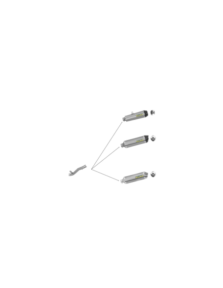 ARROW Conector para colector KAWASAKI ZX-10R 11-15