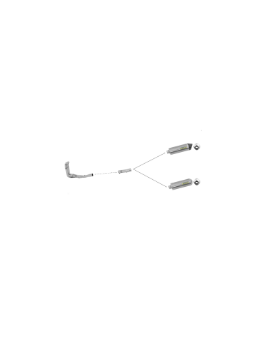 ARROW Colector adaptador acero YAMAHA FZ1 y Fazer 06-