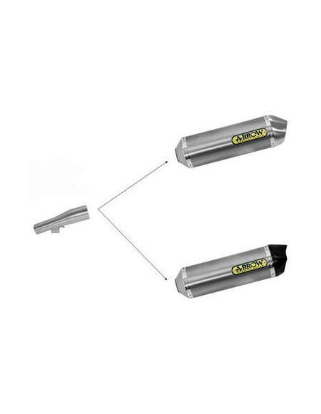 ARROW Colector acero Honda NC 700S/X - 750 - Integra 700 - 750
