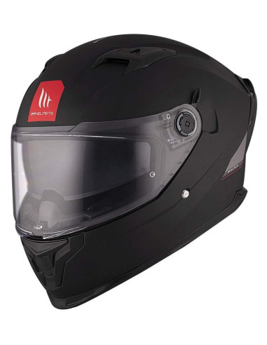 MT HELMETS Casco integral Modelo Braker SV Negro Mate 22.06 Homologado
