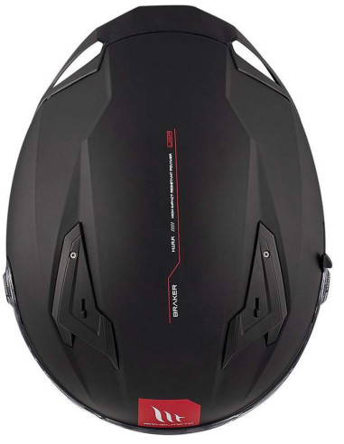MT HELMETS Casco integral Modelo Braker SV Negro Mate 22.06 Homologado