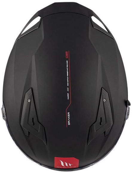 MT HELMETS Casco integral Modelo Braker SV Negro Mate 22.06 Homologado