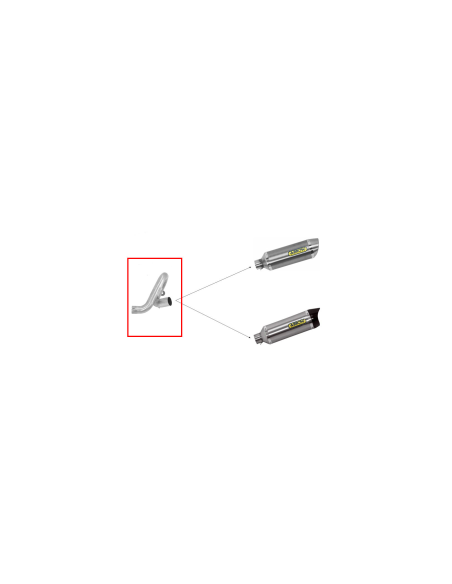 ARROW Conector central acero Racing Benelli BN302S 19-