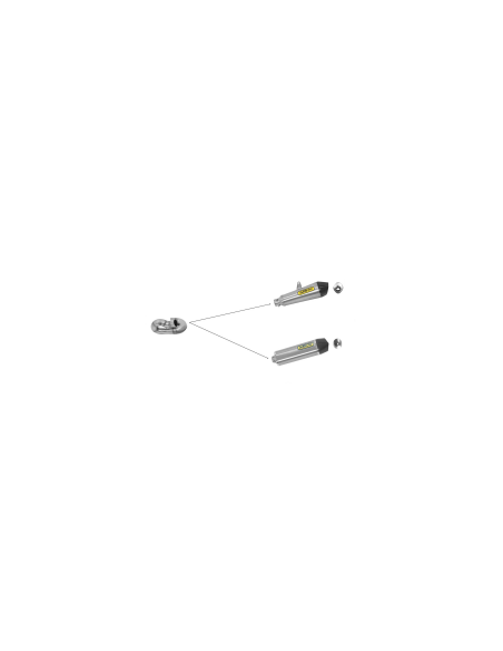ARROW Colector adaptador acero HONDA CBR1000RR 08-16
