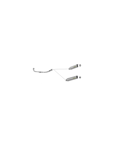 ARROW Colector acero Yamaha TMAX 530 12-