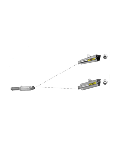 ARROW Conector acero adaptador KTM 1290 SuperDuke 14- 2