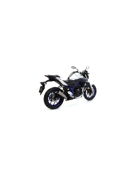ARROW Escape acero Pro Race Yamaha MT-03,YZF R3,R25 15-