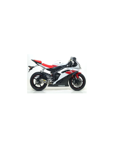 ARROW Escape aluminio fondo acero THUNDER YAMAHA YZF 600 R6 06-