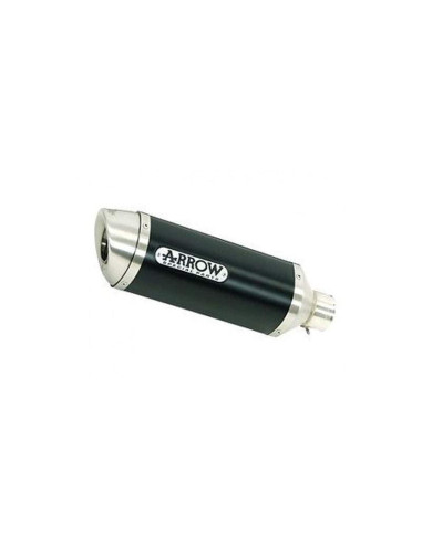 ARROW Escape aluminio negro fondo acero THUNDER YAMAHA YZF 600 R6 06-