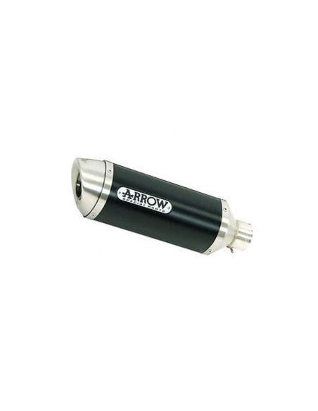 ARROW Escape aluminio negro fondo acero THUNDER YAMAHA YZF 600 R6 06-