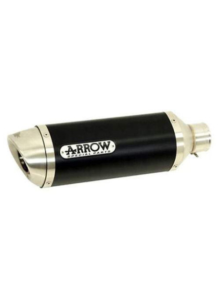 ARROW Escape aluminio negro fondo inoxidable Honda CB500F,CBR500R OC