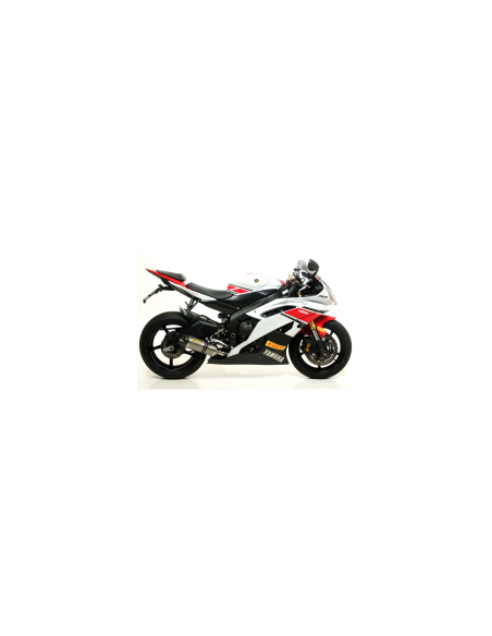 ARROW Escape aluminio fondo carbono THUNDER YAMAHA YZF 600 R6 06-