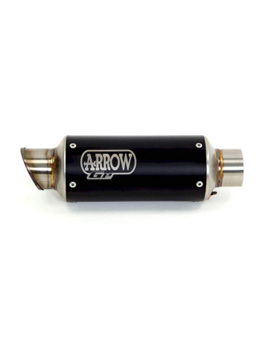 ARROW Escape acero negro GP2 Suzuki GSXR 600-750 11-16