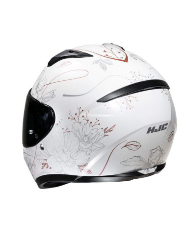 Hjc Helmet c10 Epik Blanco brillo
