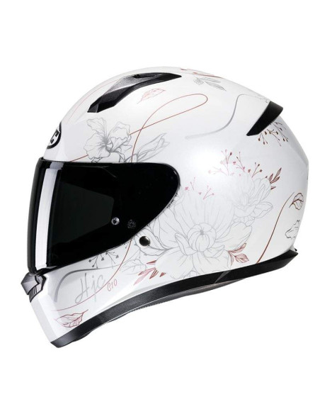Hjc Helmet c10 Epik Blanco brillo