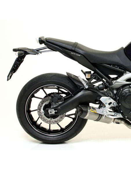 ARROW Escape aluminio fondo carbono Yamaha MT09 13- / MT09 Tracer 15- OC