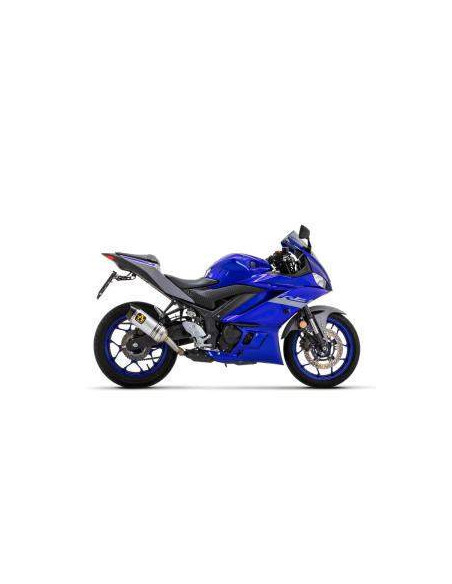 ARROW Escape aluminio fondo carbono Yamaha MT-03, YZF R3 / R25 15-