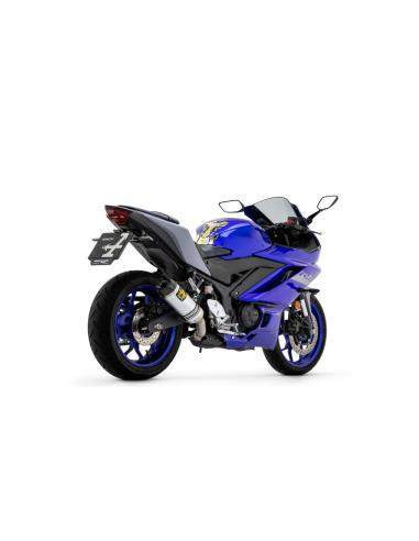 ARROW Escape aluminio fondo carbono Yamaha MT-03, YZF R3 / R25 15-