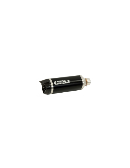 ARROW Escape aluminio negro fondo carbono Yamaha MT-03, YZF R3 / R25 15-