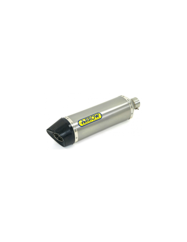 ARROW Escape aluminio fondo carbono Honda CB600F 07-13/CBR600F 11-13