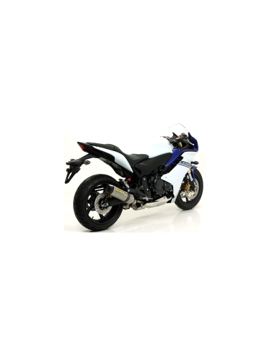 ARROW Escape aluminio fondo carbono Honda CB600F 07-13/CBR600F 11-13