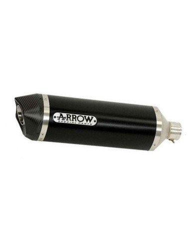 ARROW Escape aluminio negro fondo carbono Honda CBR600F 11-13/CB600F 07-13