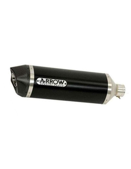 ARROW Escape aluminio negro fondo carbono Honda CBR600F 11-13/CB600F 07-13
