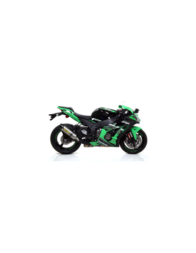 ARROW Escape aluminio fondo carbono RACE TECH KAWASAKI ZX-10R 16-