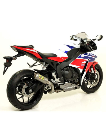 ARROW Escape titanio y adaptador GP2 HONDA CBR1000RR 14-16