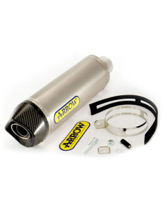 ARROW Escape aluminio fondo carbono Yamaha TMAX 530 12- / YP 500 TMAX 08-11