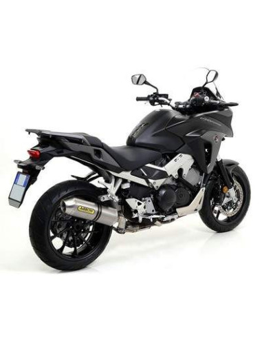 ARROW Escape aluminio fondo carbono Honda CrossRunner 800 2015-