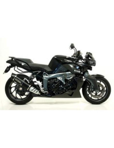 ARROW Escape aluminio negro MAXI RACE-TECH DARK BMW K1300S 12- / K1300R 09- 2
