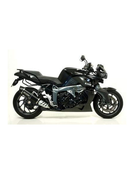 ARROW Escape aluminio negro MAXI RACE-TECH DARK BMW K1300S 12- / K1300R 09-