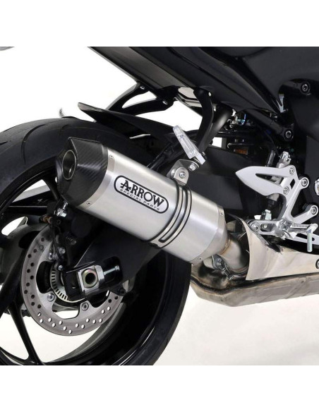 ARROW Escape aluminio fondo carbono Suzuki GSXS 1000 / 1000F 15-
