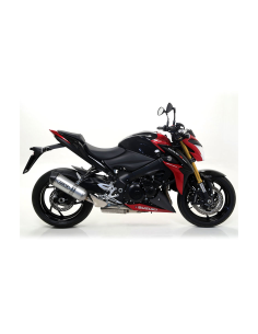 ARROW Escape aluminio fondo carbono Suzuki GSXS 1000 / 1000F 15- 2