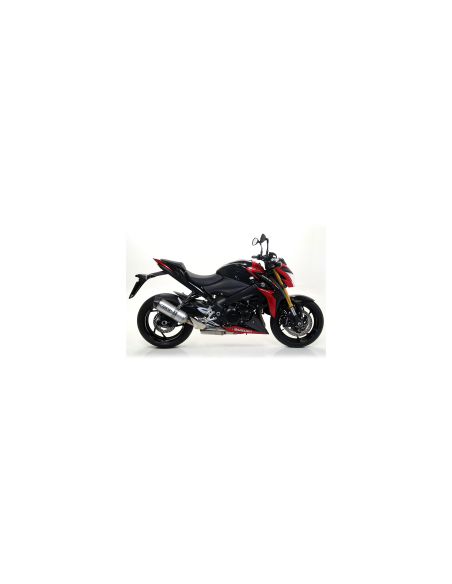 ARROW Escape aluminio fondo carbono Suzuki GSXS 1000 / 1000F 15-