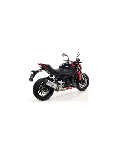 ARROW Escape aluminio fondo carbono Suzuki GSXS 1000 / 1000F 15-