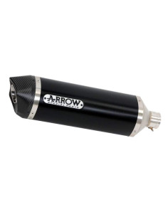 ARROW Escape aluminio negro fondo carbono Suzuki GSXS 1000 / 1000F 15-