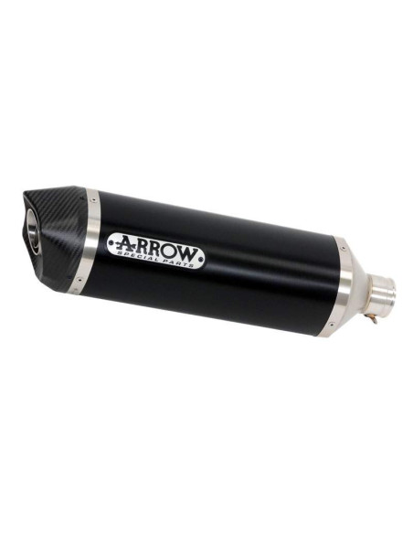 ARROW Escape aluminio negro fondo carbono Suzuki GSXS 1000 / 1000F 15-