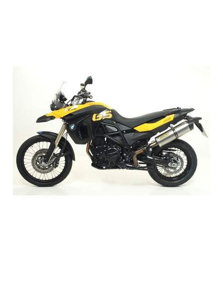 ARROW Escape aluminio dark RACE-TECH BMW F650GS-F800GS