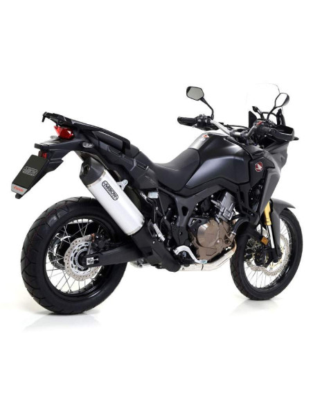 ARROW Escape aluminio fondo carbono HONDA CRF1000L AFRICA TWIN16