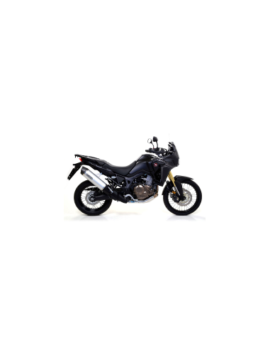 ARROW Escape aluminio fondo carbono HONDA CRF1000L AFRICA TWIN16
