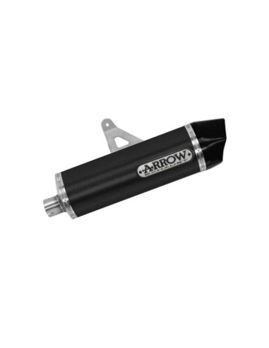 ARROW Escape aluminio negro HONDA CRF1000L AFRICA TWIN 16-17