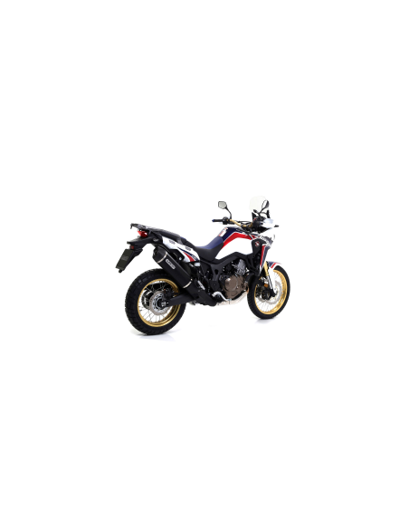 ARROW Escape aluminio negro HONDA CRF1000L AFRICA TWIN 16-17