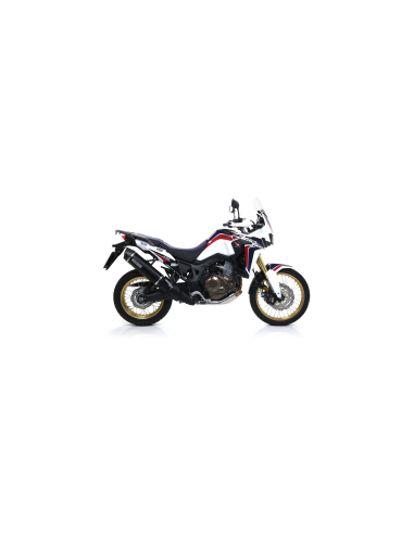 ARROW Escape aluminio negro HONDA CRF1000L AFRICA TWIN 16-17