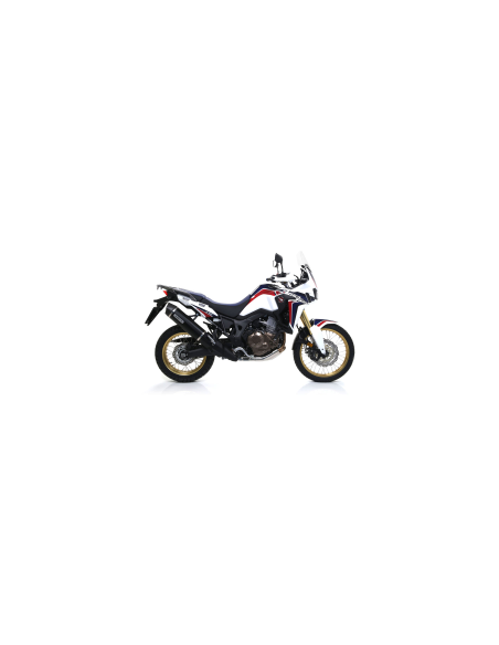 ARROW Escape aluminio negro HONDA CRF1000L AFRICA TWIN 16-17