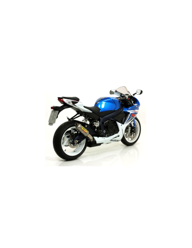 ARROW Kit escape titanio y adaptador GP2 Suzuki GSXR 600 11-16 y GSXR 750 11-16