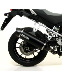 ARROW Escape aluminio negro fondo carbono Suzuki VStrom 1000 14-