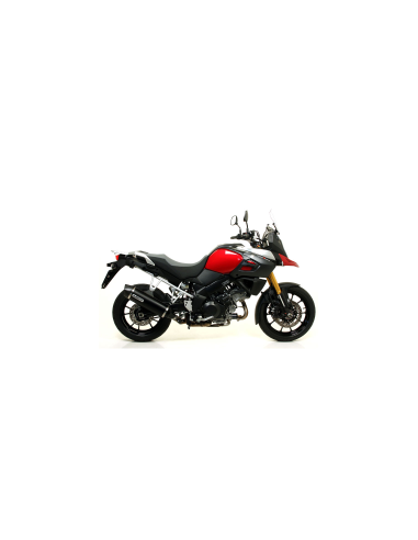 ARROW Escape aluminio negro fondo carbono Suzuki VStrom 1000 14-