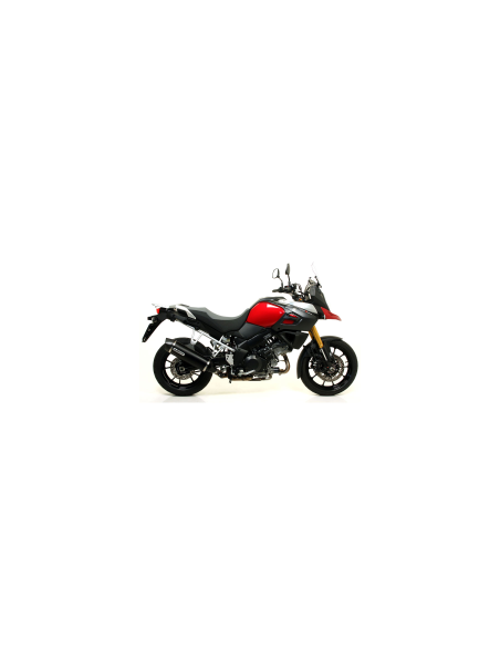 ARROW Escape aluminio negro fondo carbono Suzuki VStrom 1000 14-